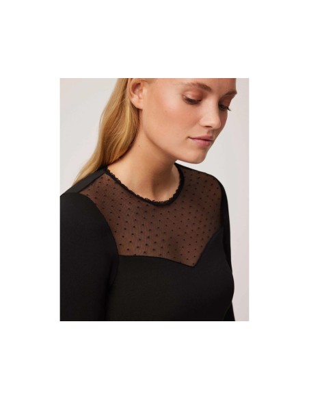 Camiseta térmica lencera manga larga 70015 de Ysabel Mora