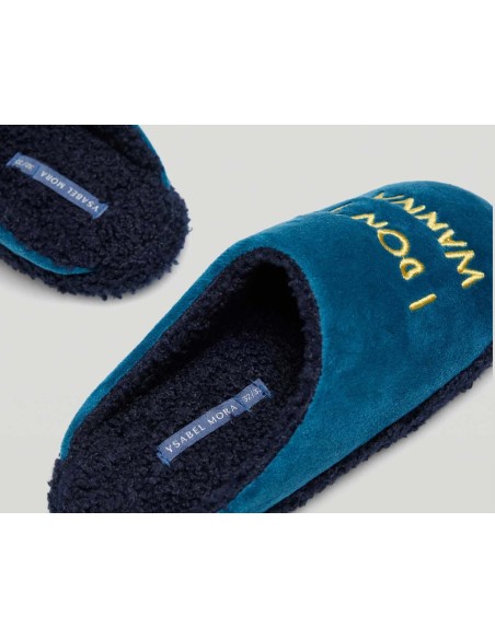 Zapatillas chico I don´t wanna sleep de Ysabel Mora