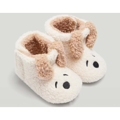 Botas bebé cierre velcro Perrito de Ysabel Mora