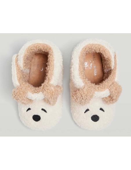 Botas bebé cierre velcro Perrito de Ysabel Mora