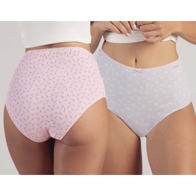 Braga Mujer Tanga Don Algodón Pack 2 al mejor precio Talla S Color  Rosa/Verde en 2023