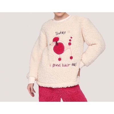 Pijama mujer borreguito Caniche 27404 de Muydemi 2