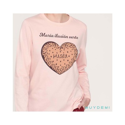 Pijama mujer interlock 572070 de MUYDEMI 2