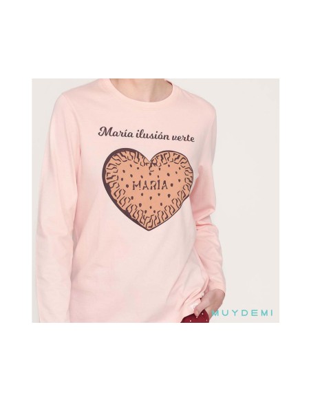 Pijama mujer interlock 572070 de MUYDEMI