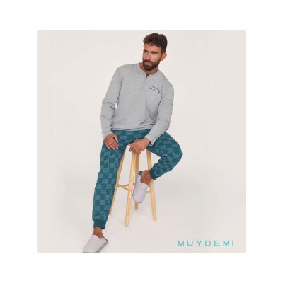 Pijama interlock hombre 573021 de MUYDEMI