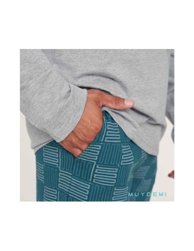 Pijama interlock hombre 573021 de MUYDEMI
