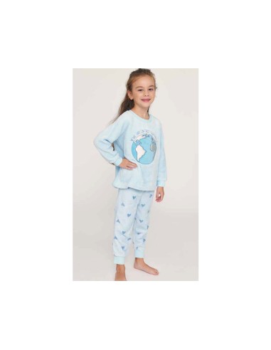 Pijama largo coralina juvenil 576705 de MUYDEMI