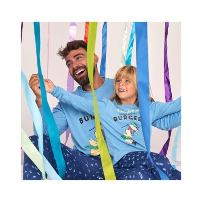 Pijama de algodón interlock 770052 de MUYDEMI 2