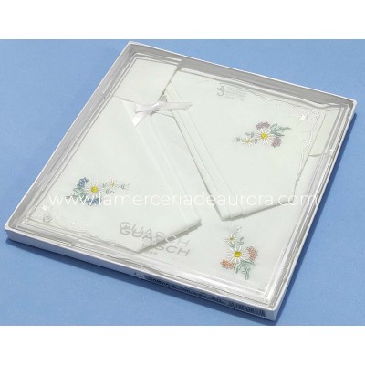 Estuche pañuelos bordados SAMOA de GUASCH 2