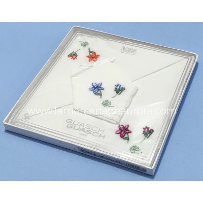 Pañuelos mujer bordados SAMOA de GUASCH 2