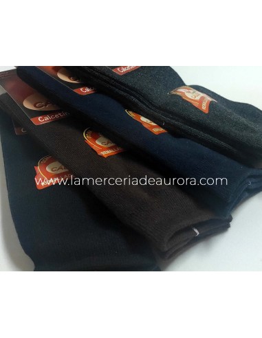 Calcetín caballero algodón cálido 22537 de...