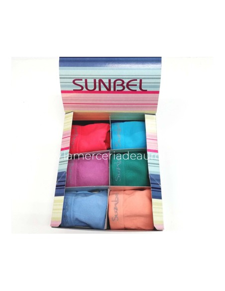 Conjunto juvenil top+ braguita algodón sin costuras de Sunbel - varios colores