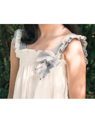 Camisón niña Comunión Aquilea 49606 de Calamaro - detalle