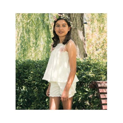 Pijama niña Comunión Lucera 49612 de Calamaro