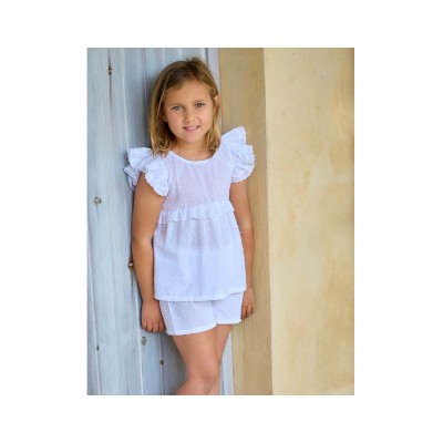 Pijama niña Comunión Plumeti 5930 de Rapife