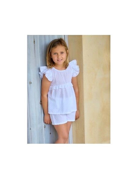 Pijama niña Comunión Plumeti 5930 de Rapife