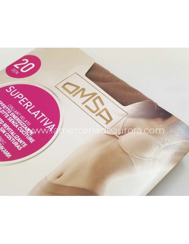 Panty sin costuras SUPERLATIVA 20 DEN de OMSA - CARAMELLO