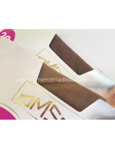 Panty sin costuras SUPERLATIVA 20 DEN de OMSA - CARAMELLO y SIERRA