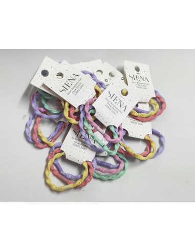 Coleteros rizados (3 uds) de Siena complementos