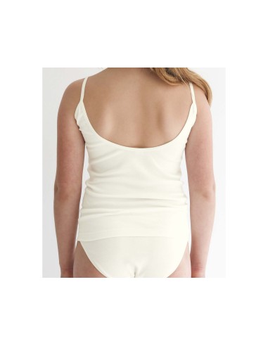 Conjunto interior niña espalda baja 2346 de Rapife - BEIGE-CRUDO