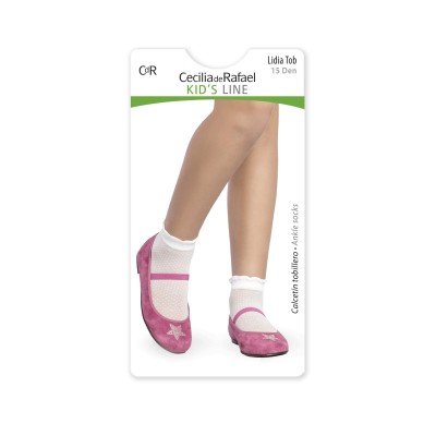 Calcetines tobilleros niña 15 DEN Lidia de Cecilia de... 2