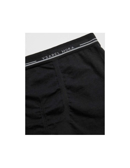 Bóxer algodón elástico sin costuras 20153 de Ysabel Mora - NEGRO Bóxer algodón elástico sin costuras 20153 de Ysabel Mora - NEGRO