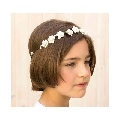 Corona con rosas de SIENA COMPLEMENTOS