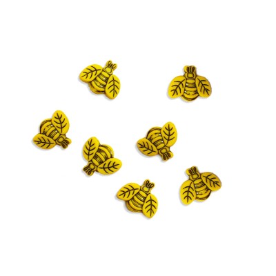 Botones decorativos Large Bees (6 piezas) de Dress It Up