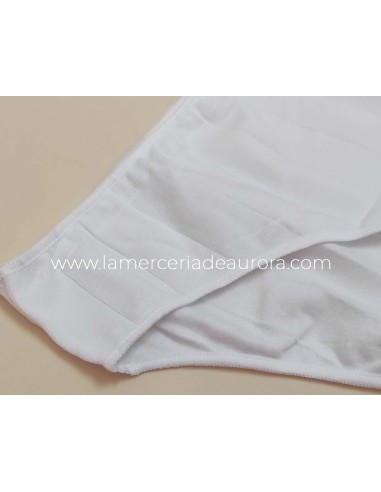 Braga bikini listas invisible algodón elástico 200 de Naiara