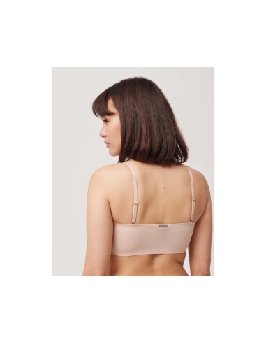 Sujetador bandeau liso relleno extraíble 10110...