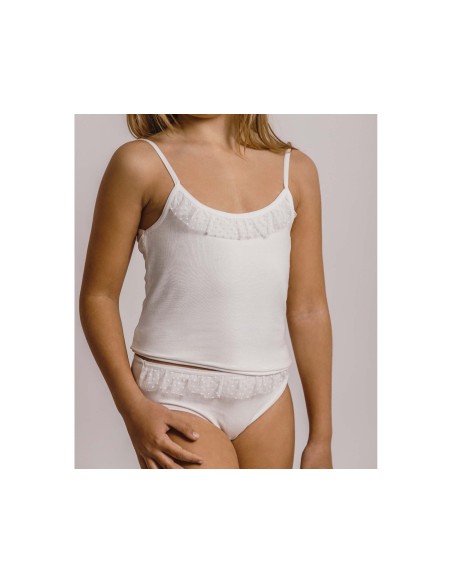 Conjunto Comunión niña Tul (espalda baja) de Calamaro