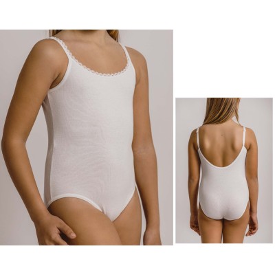 Body Comunión niña Circelán (espalda baja) de Calamaro