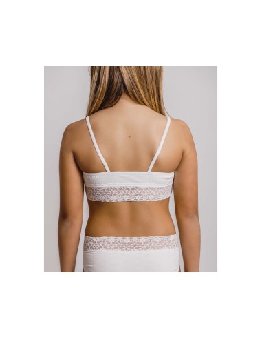 Conjunto Comunión niña top+braguita Uvas de...