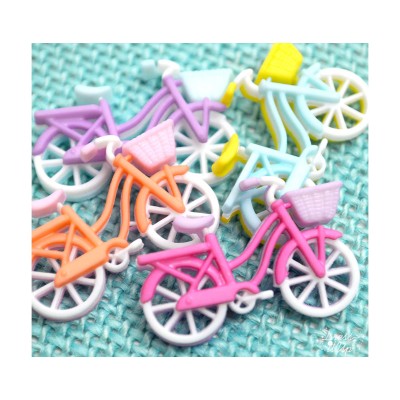 Botones decorativos Bike ride (4 piezas) de Dress It Up 2