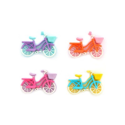 Botones decorativos Bike ride (4 piezas) de Dress It Up