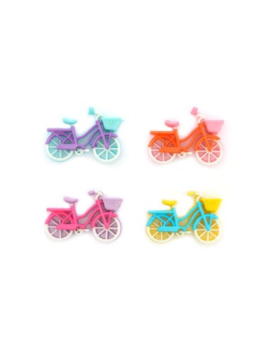 Botones decorativos Bike ride (4 piezas) de Dress It Up