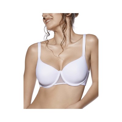 Sujetador Sara copa D con aros y relleno de Selene - NEGRO 2