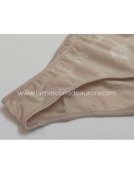 Braga bikini bajo jackard flores poliamida 126 de Naiara - TIERRA Braga bikini bajo jackard flores poliamida 126 de Naiara - TIERRA