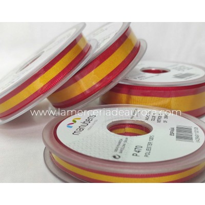 Cinta bandera de España de Manubens (por metros)