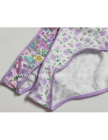 Braga bikini bajo fantasía (pack 2 uds) 675 de Naiara - FLOR