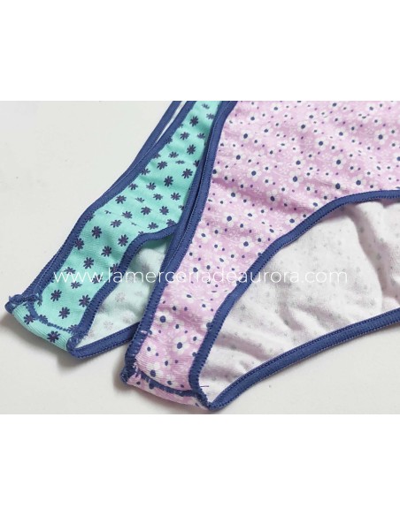 Braga bikini bajo fantasía (pack 2 uds) 675 de Naiara - CARLA Braga bikini bajo fantasía (pack 2 uds) 675 de Naiara - CARLA