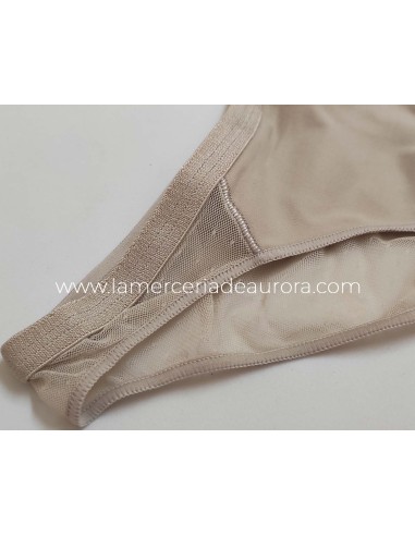 Bikini bajo tul efecto tanga 117 de Naiara - TIERRA