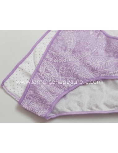 Braga bikini algodón fantasía (2 uds) 680 de Naiara