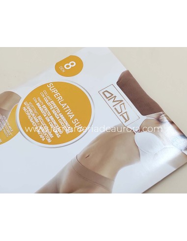 Panty verano sin costuras Superlativa sun 8 DEN de Omsa - BEIGE NATURAL