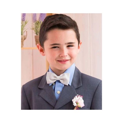 Pajarita niño lino rústico de Siena complementos