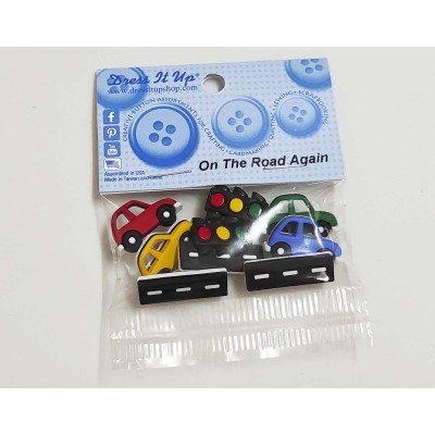Botones decorativos On the road again (9 piezas) de Dress... 2