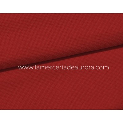 Tela panamá Lidia (Aida 5pts/cm) Roja