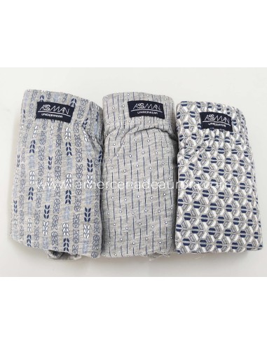 Slip cerrado fondo oscuro (pack 3 uds) 2411 de Asman - DISEÑOS AZULES Y BLANCO