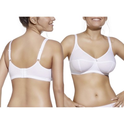 Sujetador Naomi copa C 100% algodón sin aros ni relleno de Selene - TIERRA (piel)