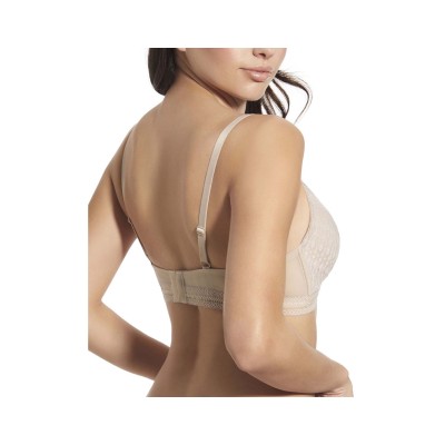 Sujetador bralette Regina copa B sin aros con relleno de Selene - MARFIL 2
